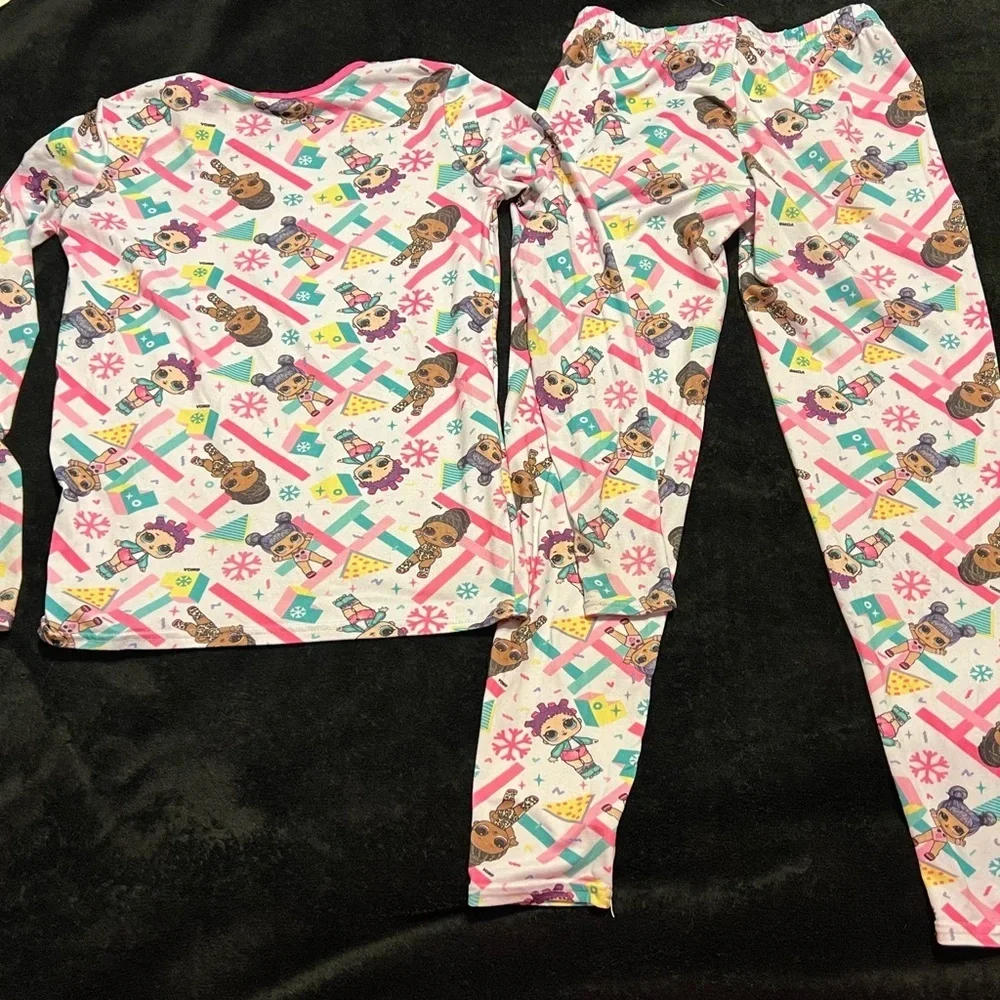 LOL pajamas Girls size Medium